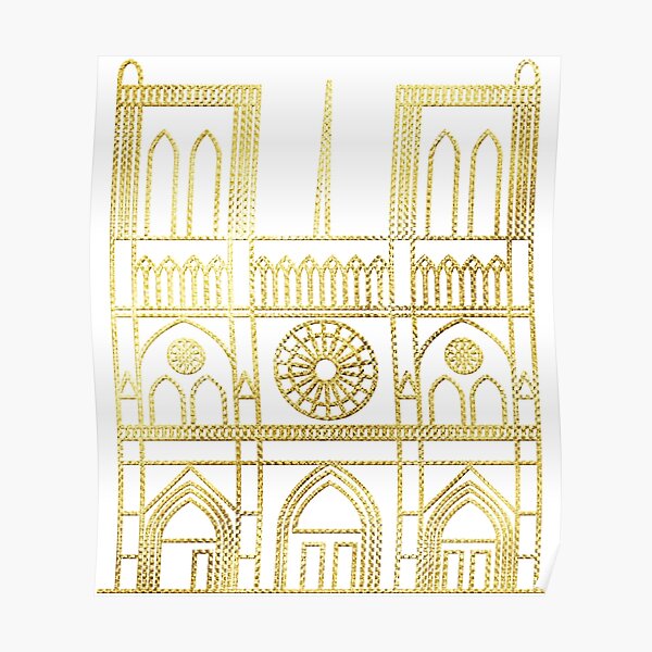Remembering Notre Dame Poster