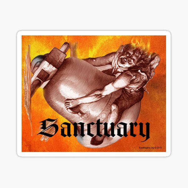 Sanctuary! Sticker
