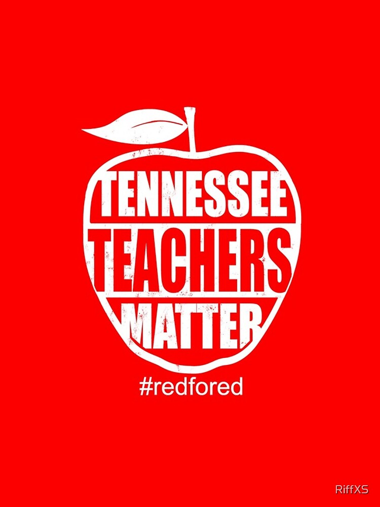 Thumbnail 4 of 4, iPhone Case, Red For Ed Tennessee Teachers Rally designed and sold by RiffXS.