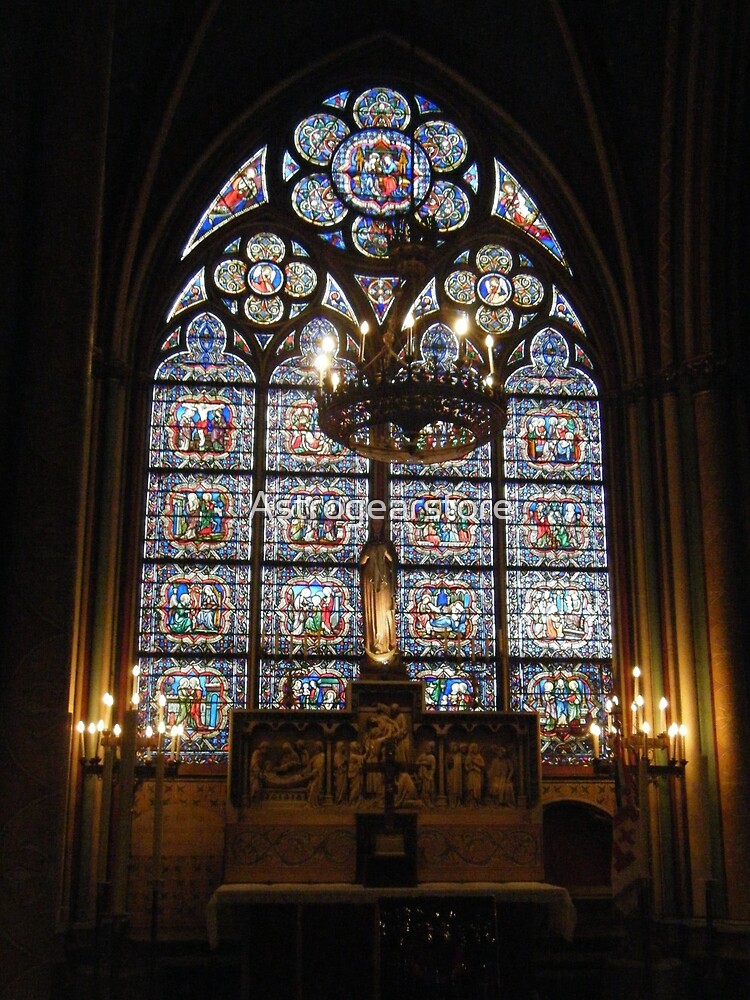 The Stained-Glass of Notre-Dame de Paris