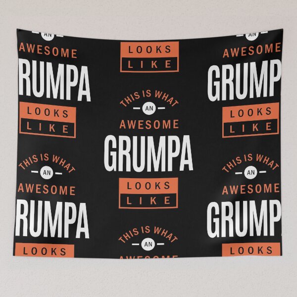 Item preview, Awesome Grumpa Looks Like designed and sold by cidolopez.