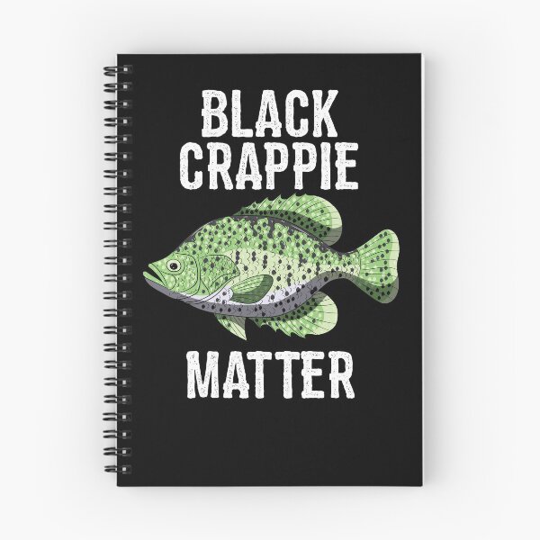 Item preview, Black Crappie Matter Tee Shirt Funny Crappies Fishing Gift designed and sold by BornDesign.