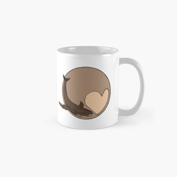 Pluto: Whale and Heart Classic Mug