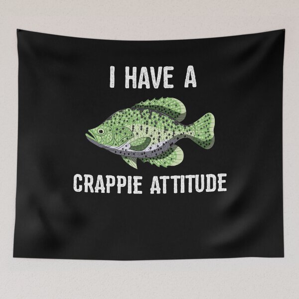 Item preview, Crappie Attitude Tee Shirt Funny Crappies Fishing Quote Gift designed and sold by BornDesign.