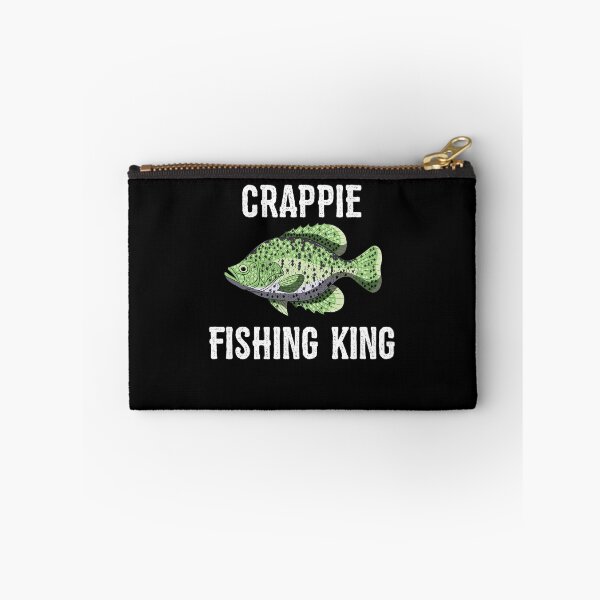 Item preview, Crappie Fishing King Tee Shirt Panfish Crappies Quote Gift designed and sold by BornDesign.
