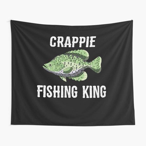 Crappie Whisperer Fishing Freshwater Sport Fishing And Angling Tapestry  for Sale by JokeGysen