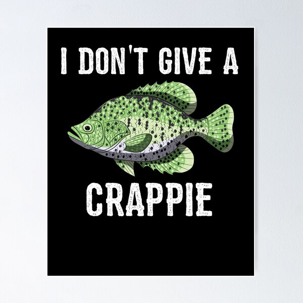 I Have A Crappie Attitude Fisherman Funny Quote' Men's Longsleeve