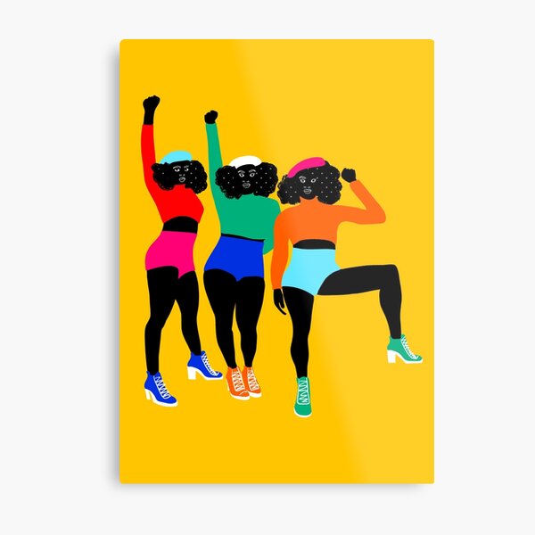HAUT en couleurs 01 Metal Print