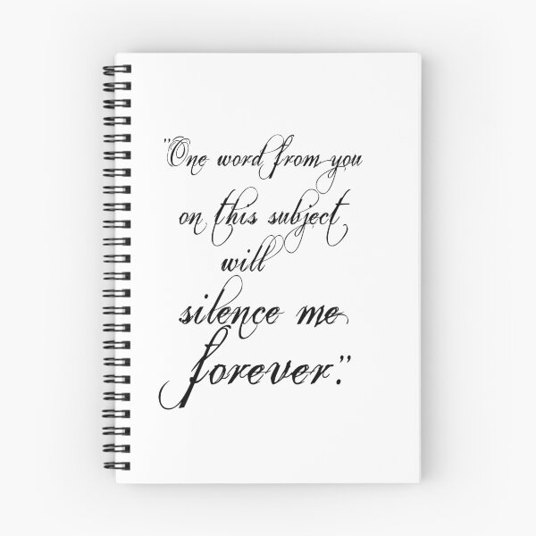 Item preview, Literature Lovers' Pride and Prejudice Inspired "One Word From You" designed and sold by mulberrydragon.