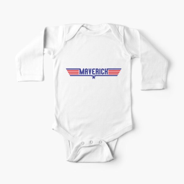 top gun baby onesie