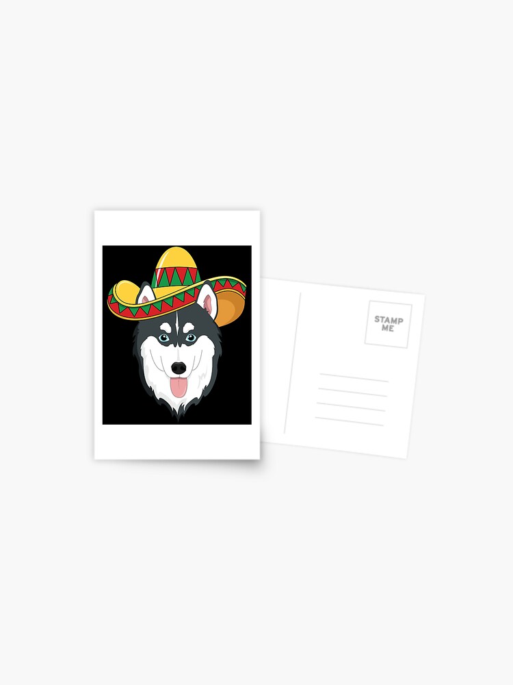 Fiesta Siberian Husky Cinco De Mayo Mexican Cute Dog T-Shirt Fiesta Siberian Husky Cinco De Mayo Mexican Cute Dog T-Shirt