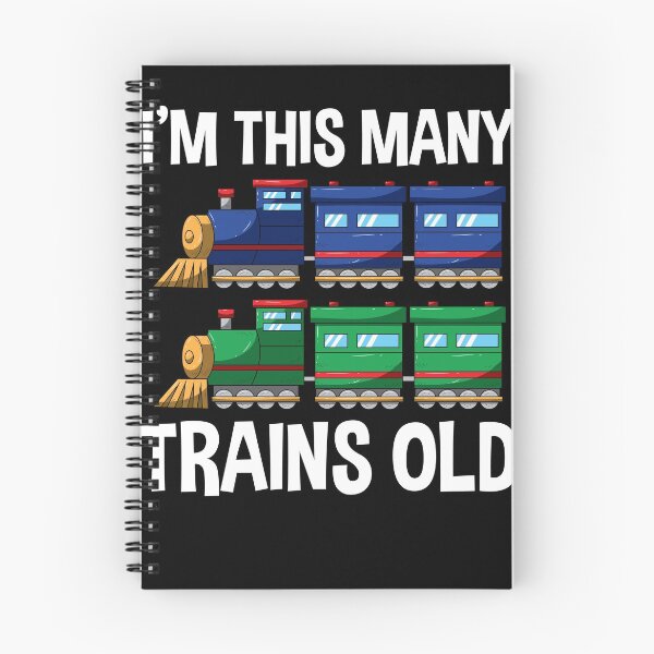Item preview, I'm This Many Trains Old Shirt 2 Yr Boy Kid Birthday Idea designed and sold by BornDesign.