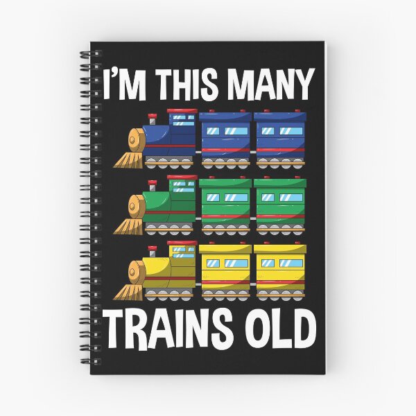 Item preview, I'm This Many Trains Old Tee Shirt 3 Yr Boy Kid's Birthday Idea designed and sold by BornDesign.