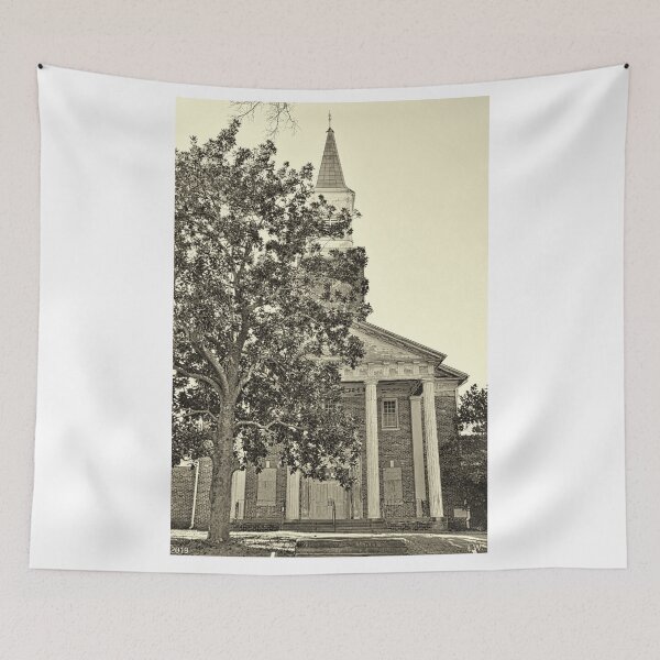 Item preview, South Carolina State Hospital Chapel Of Hope Black And White designed and sold by LisaWootenPhoto.