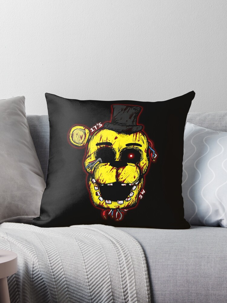 Game Five Nights At Freddy's Plush Warm Bolster Pillow Golden