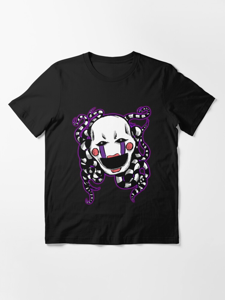 Fnaf Nightmare / Puppet ) T Shirt 100% Cotton Five Nights At Fnaf