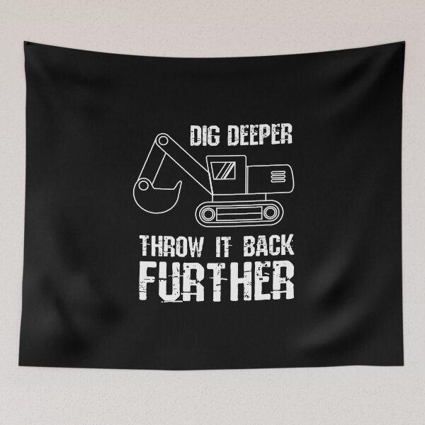 Item preview, Dig Deeper Throw It Back Further  designed and sold by MooonTees.