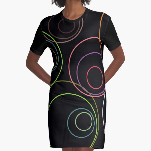 Circle patterns    Graphic T-Shirt Dress