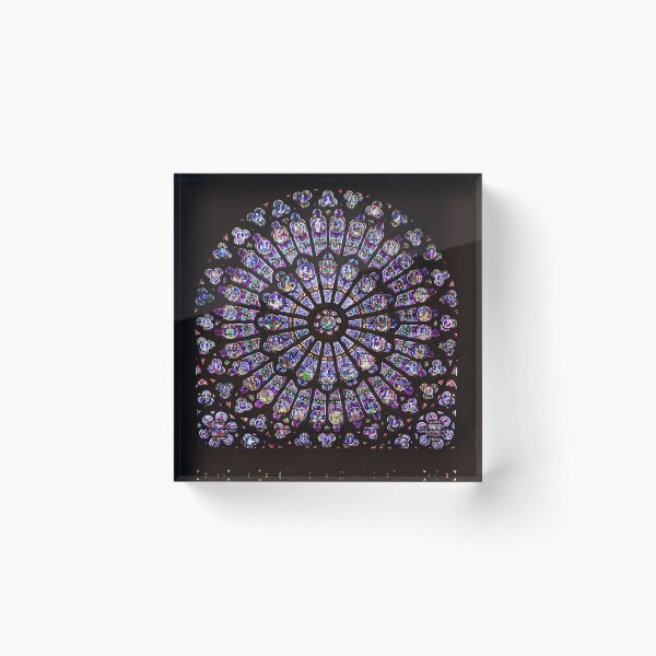 Item preview, Notre Dame Cathedral Paris Rose Window designed and sold by antiqueart.