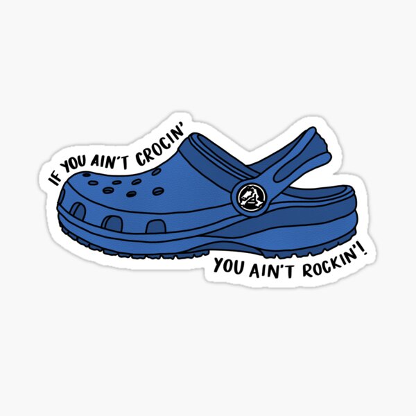 sticker crocs