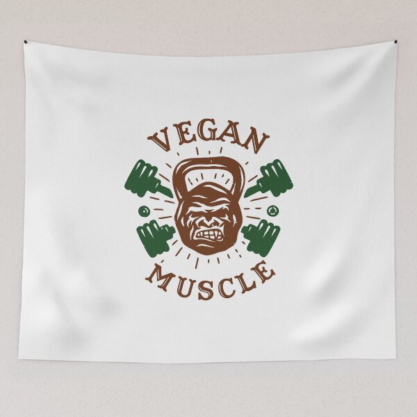 Item preview, Fitness Vegan Product  Muscle  Weightlifting Gift Idea design designed and sold by stuch75.