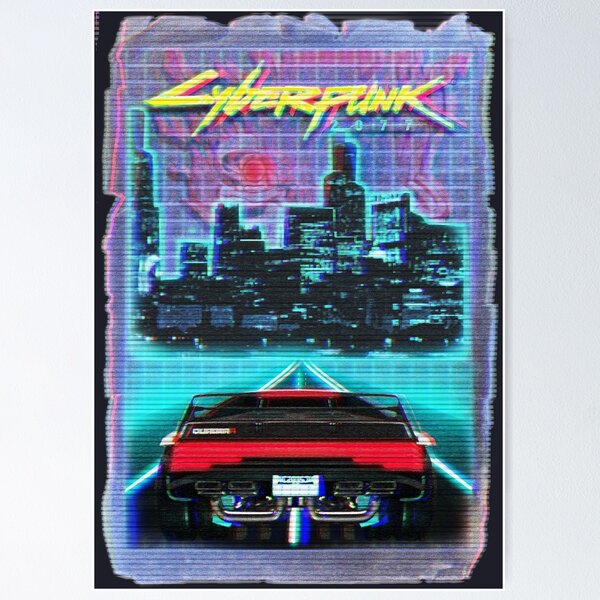 Item preview, Cyberpunk (holographic) | poster | designed and sold by Reyconsola.