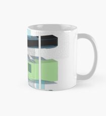 floating rectangles Classic Mug