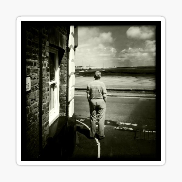 Taking in the View - Wells-next-the-sea, Norfolk, UK Sticker