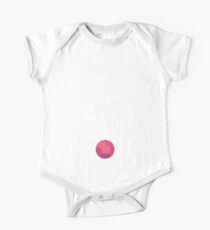Rose Quartz Gem Short Sleeve Baby One-Piece