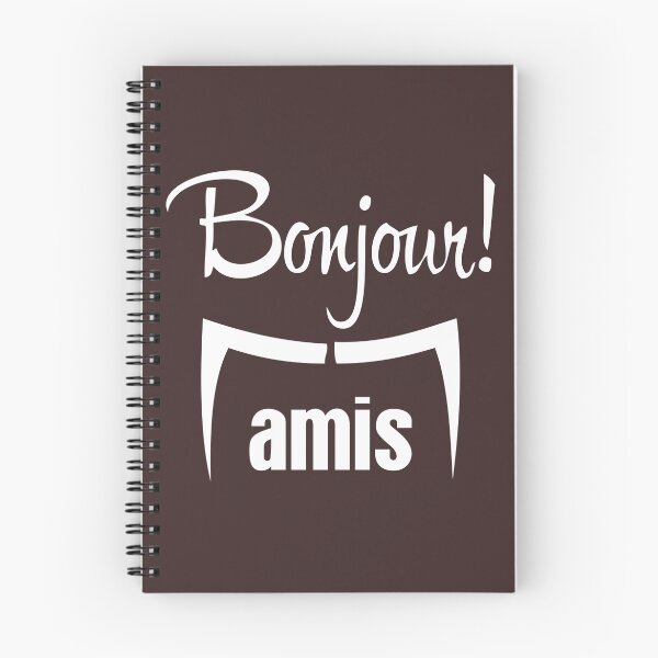 Item preview, Bonjour amis designed and sold by creativecm.