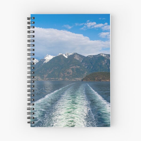 Item preview, Ship Wake Coast Mountains British Columbia designed and sold by Kevin Miller Photography.
