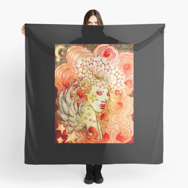 Glamorous Star Angel image titled: Glow created by Stephanie Ann Garcia Scarf