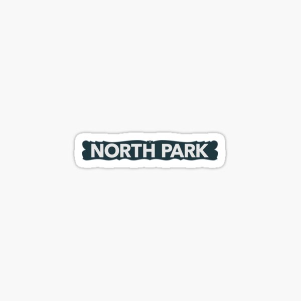 North Park San Diego Neon Sign Sticker