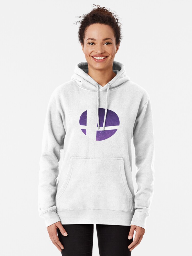 galaxy splatter pullover hoodie