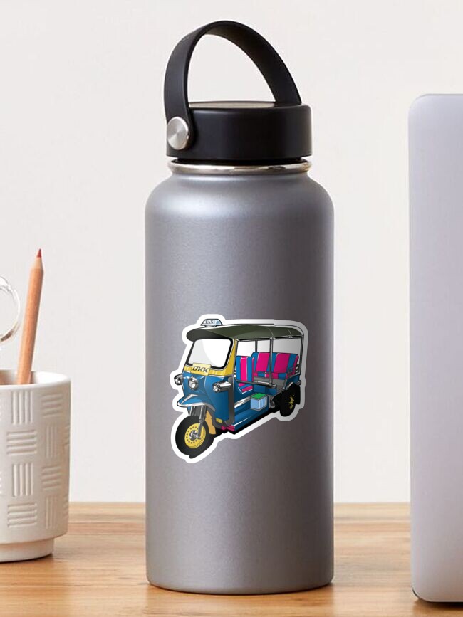 Thumbnail 1 of 3, Sticker, Tuk Tuk designed and sold by jjsealion.