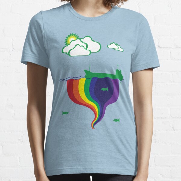 Gushing Rainbows Essential T-Shirt