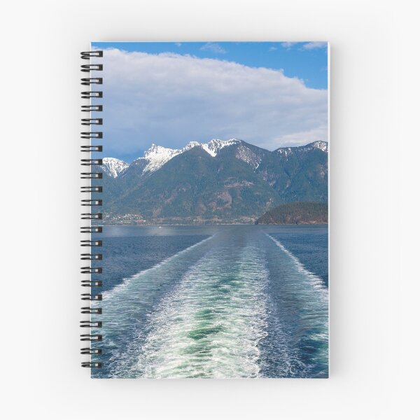 Item preview, Ship Wake Coast Mountains British Columbia designed and sold by Kevin Miller Photography.