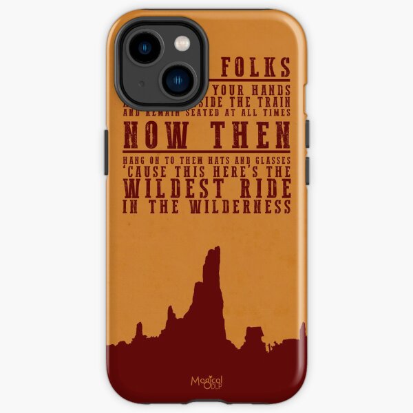 Big Thunder Mountain Citation Coque antichoc iPhone