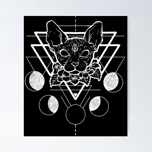Item preview, Sphynx (black) designed and sold by Kwerschlaeger.