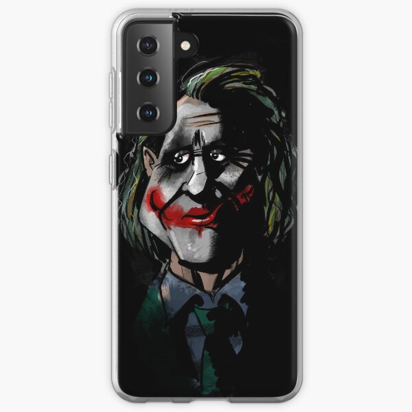 Heath Ledger Samsung Galaxy Handyhullen Redbubble