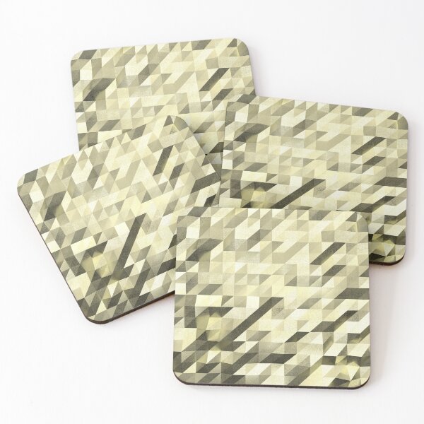 Item preview, Slanted Squares - Sand designed and sold by CosmicView.