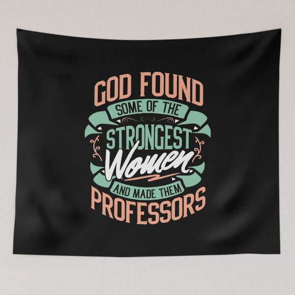 Artikelvorschau, Strong Woman Professors Profession Gift entworfen und verkauft von haselshirt.