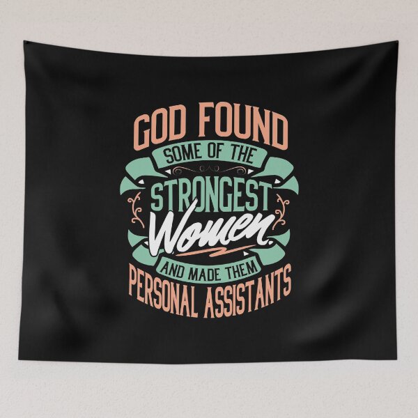 Artikelvorschau, Strong Woman Personal Assistants Profession Gift entworfen und verkauft von haselshirt.