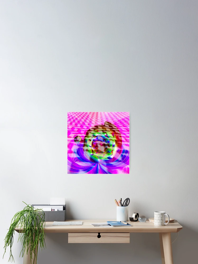 Thumbnail 2 of 3, Poster, Colorful Roseshell designed and sold by tcat757.