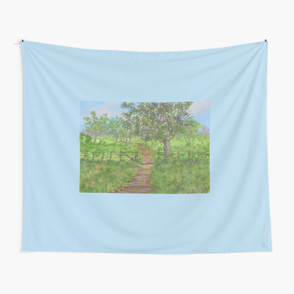 Springtime Path Tapestry