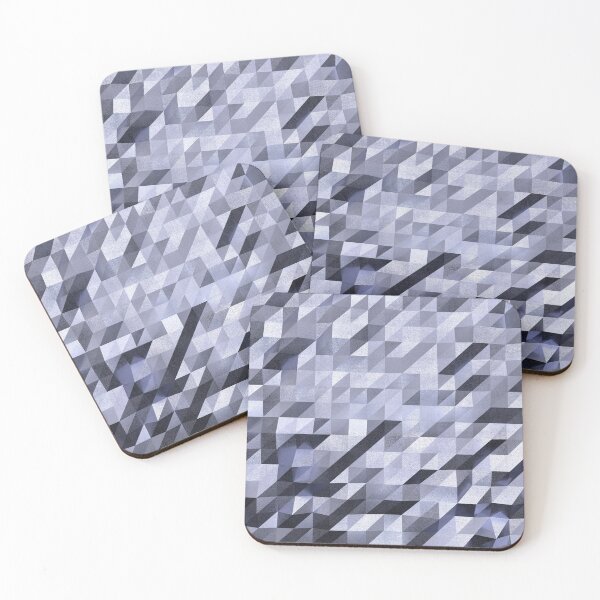 Item preview, Slanted Squares - Blue designed and sold by CosmicView.