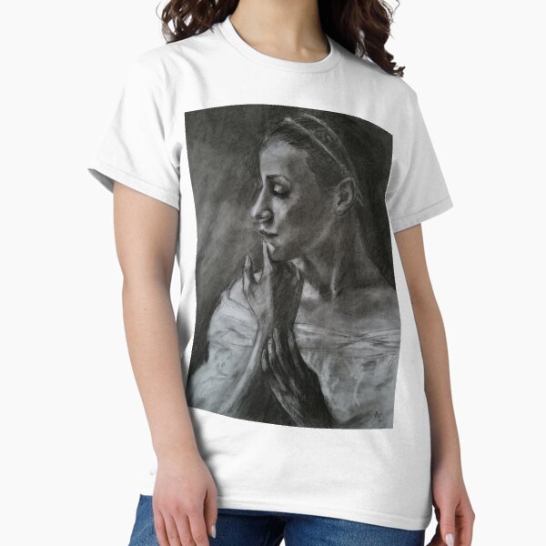 Portrait of a ballerina Classic T-Shirt