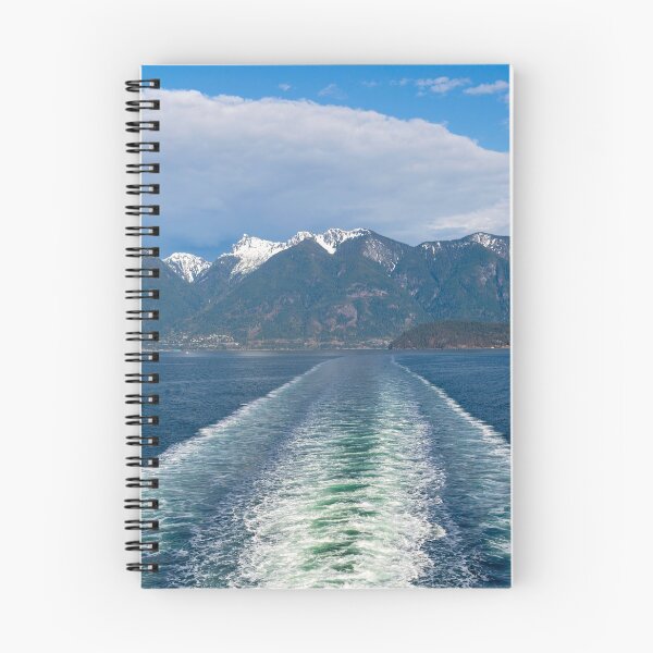 Item preview, Ship Wake Coast Mountains British Columbia designed and sold by Kevin Miller Photography.