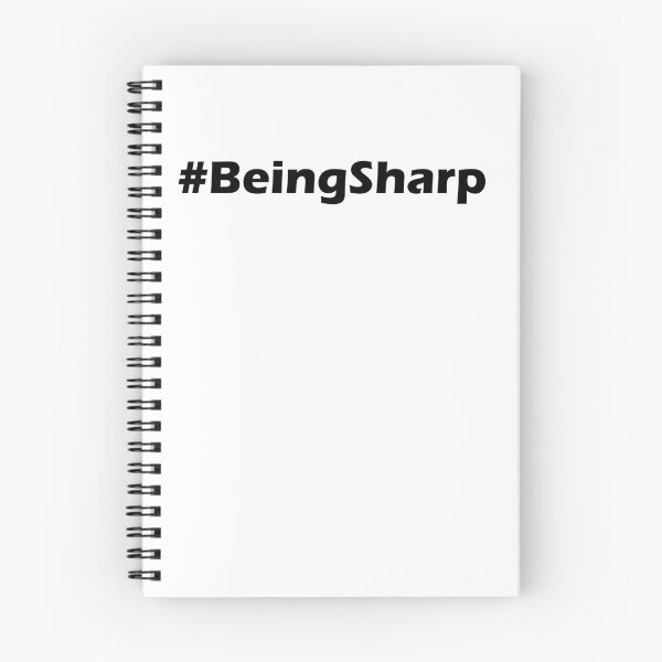 Item preview, Hashtag: BeingSharp designed and sold by 3Talents.