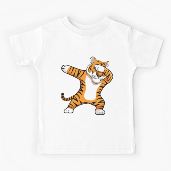 Interactive-design T-shirt - Green/tiger - Kids